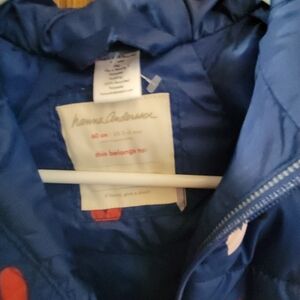 Hanna Andersson Blue Quilted Jacket